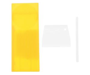 HEALEEP Portable Garganelli Board and Home Gnocchi Board Made of Sturdy Pp Material with Simple Appearance and Modern Home Style, Sturdy Pasta Making Tool Suitable for Experienced Cooks