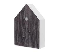 HEALEEP Portable Motion Sensor Sound Machine with Walnut Wood Grain Plastic Shell, Elegant Natural White Noise and Bird Chirping Sounds for Travel and Spa Relaxation