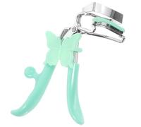 HEALEEP Portable Stainless Steel Eyelash Curler Makeup Tool with Anti-Skid Handle Practical Eyelashories for Women Easy and Safe Lash Curling Random Color Random Color