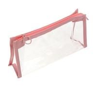 HEALEEP PVC Cosmetic Pouch Makeup Organiser Bag with Zipper, Practical and Convenient Travel Toiletry Bag for Women Suitable for Long Journey and Gym Shower