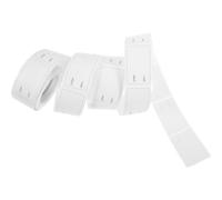 HEALEEP Removable Food Storage Labels for Jars and Pantry Items, 250 Self-Adhesive Refrigerator and Freezer Paper Stickers, Easy to Use White Date Labels for Buffet Tables and Kitchen