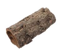 HEALEEP Reptile Decorations for Terrarium Naturalistic Tree Trunk Hide 20cm Length Hollow Cave Shelter Suitable for Amphibians and Reptiles