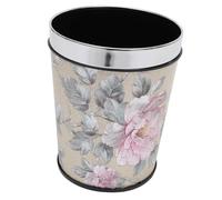 HEALEEP Retro Open Wastebasket with Pp Leather Finish for Office Storage