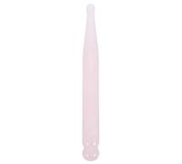 HEALEEP Rose Quartz Massage Stick Gua Sha Scraping Tool for Face Neck and Body, Natural Jade Acupressure Pen for Muscle Relief and Skin Care