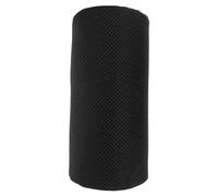 HEALEEP Semi-Cylindrical Foot Cushion Pillow for Foot Rest and Relaxation with Easy to Store Design for Use at Home on Trains Black