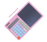 HEALEEP Silent 12-digit Accounting Calculator with Erasable Writing Tablet and Dual Power, Abs Material, Large Display for School Supplies and Shared Spaces