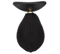 HEALEEP Silicone Eyeshadow Stamp Makeup Tool for Women Applicator for Quick Eye Shadow Application Compatible with Powder and Glitter Pigments Black Compact Design