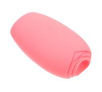 HEALEEP Silicone Ice Face Roller Mold for Skin Care and Face Massage, Reusable Pink Manual Roller Massager to Massage Tired Eyes and Provide Cooling Compress for Wrinkle Relief