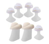 HEALEEP Silicone Toe Separators Toe Spacers 2 Sets for Women Pedicure, Heart-shaped Lightweight Foldable for Nail Polish Application and Precise Spacing, Reusable Nail Art Finger
