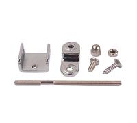 HEALEEP Silver Scratch Plate Mounting Bracket Holder Screws for Mandolin Qf01 Mandolin Scratch Plate Bracket Compatible Musical Instruments