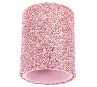 HEALEEP Small Makeup Brush Holder Makeup Brush Storage Bucket Plastic Glitter Decorative Storage Case with Enough Capacity to Keep Tabletop Tidy for Women and Girls Dressing Table Home Use