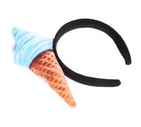 HEALEEP Spa Headband Face Wash Headband Blue Cloth Adorable Simple Design Versatile Hair Accessory for Women Doing Makeup and Washing Your Face