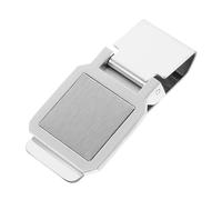 HEALEEP Stainless Steel Metal Money Clip Portable Small Money Storage Clip Practical Bill Fixing Clamp for Office and Outdoor Use