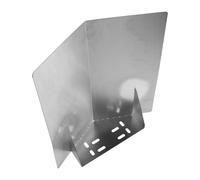 HEALEEP Stainless Steel Waterproof Camera Rain Cover with Mounting Plate, Medium Size 28x30cm, Protective Sun and Rain Shield for Outdoor Bullet Security Cameras