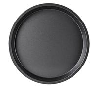 HEALEEP Thickened Carbon Steel Non-Stick Round Cake and Pizza Baking Pan Oven Tray for Even Heat Distribution DIY Kitchen Bakeware for Cakes and Pizzas
