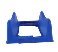 HEALEEP Tire Display Rack Tire Storage Stand Blue Plastic Garage Workshop Tyre Display Holder for Home and Store Organization