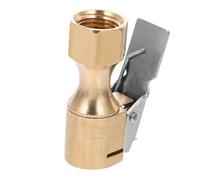 HEALEEP Tire Inflation Chuck Tires Tire Accessories Locking on Chuck Clip Chuck Lock Inflate Locking Air Chuck Tire Air Chuck Quick Connect Chuck Kit Tire Chuck Copper Enhanced Inflator