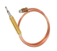 HEALEEP Universal 90cm Thermocouple Sensor for Fireplace and Patio Heater Replacement Part, Electric and Gas Stove Thermocouple for Pellet Stove and Log Heater