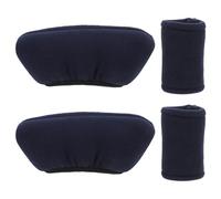 HEALEEP Universal Crutch Underarm Pad Covers for Walkers and Crutches with Soft Cotton and Polar Fleece Material, Pressure Reduction and Wide Applicability for Senior Mobility Support