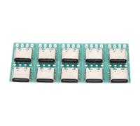 HEALEEP USB Type-C Connector Board 10pcs 3.1 Serial Female Connector with Pcb Support Module for Data Cable Use in Electronic Repairs