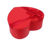 HEALEEP Valentine Gift Box Durable Heart Shaped Gift Wrapping Box for Chocolates Flowers Multipurpose Romantic Packaging for Couples Spouses Lovers