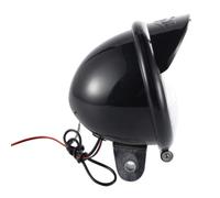 HEALEEP Vintage Motorcycle Spotlight LED Auxiliary Headlamp for Cruiser Touring Bikes Fog Light Front Beam with Retro Modern Design Replacement Motorcycle Light for Night Riding Safety