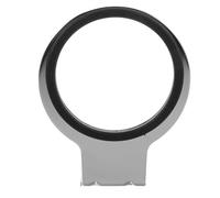 HEALEEP Wall Mounted Hair Dryer Holder Thickened Metal with Black Coating Hair Tool Organizer for Bathroom and Salon Convenient Storage for Curl and Straightener Accessories