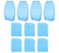 HEALEEP Waterproof Disposable Massage Bed Sheets 10Pcs Non-Woven Flat Covers for Spa Tattoo Beauty Salon Hotels Blue 90X215Cm