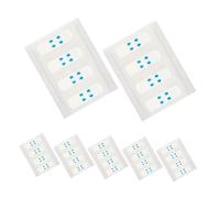 HEALEEP Waterproof Eye Lift Tape and Create A V-shaped Contour 80pcs for Face Lifting, Invisible Pvc Tapes to Shape A Face and Skin Tightening, Suitable for Instant