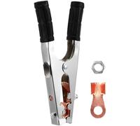 HEALEEP Welding Grounding Clamp Ground Rod Clamp Heavy-Duty Strong Conductivity Iron and Pure Copper Conductors for Welding Scenarios