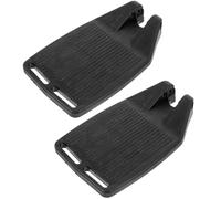 HEALEEP Wheelchair Footrest Pedal Abs Plastic Leg Rest Replacement Sturdy Compact Design for Elderly Disabled and Athletes Easy Installation and Wide Compatibility