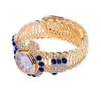 HEALEEP Women Bracelet Watch Fashion Alloy Quartz Watch for Women Creative Shiny for Everyday Wear and Casual Occasions