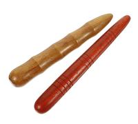 HEALEEP Wooden Foot Massager Sticks Easy to Hold for Women 2pcs Acupoint Massage Tools, Effective Foot Care, Traditional Retro Design, for Relaxation While Watching Tv or Listening