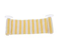 HEALEEP Yellow Wooden Reptile Window Perch Hammock with Suction Cups for Bearded Dragon Tank, Spacious Comfort and Maximizes Vertical Area, Climbing Accessory for Reptile Habitat