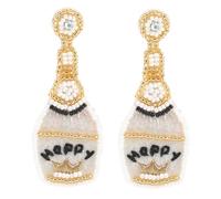 Healeved 1 Pair Bead Woven Earrings for Women Lightweight Summer Jewelry Chic Dangle Design for Beach Parties Everyday Wear Adds Glamour to Your Look for Special Occasions