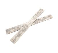 Healeved 1 Pair Chinese Calligraphy Paper Weight Calligraphy Practice Paper Weight Artistic Vintage Cupronickel Metal Unique Dragon Phoenix Shape for Office Desk
