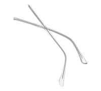 Healeved 1 Pair Eyeglass Arm Replacement Temples for Glasses with Tr and Metal Material, Simple Home Repair and Fashionable Design, Temple Hinge Thickness 1mm, for Optical Glasses Frame