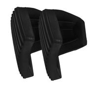 Healeved 1 Pair Rubber Brake and Clutch Pedal Covers for Improved Control and Versatile Use Compatible with Select French Car Models Black Replacement Pedal Pads for Car Foot Rest