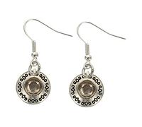 Healeved 1 Pair Unique Teacup Cake Drop Earrings for Women Vintage Alloy Dessert Ear Pendants Stylish Jewelry for Parties Daily Life Creative Design for Family Gatherings Special Occasions