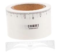 Healeved 1 Roll Eyebrow Ruler Stickers Eyebrow Leveling Stencils for Precise Shaping Essential Tool for Womens Makeup