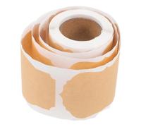 Healeved 1 Roll Sealing Decals Self-Adhesive Paper Round Small Labels Stickers Easily Stick to Surface Wrapping Sealing Sticker for Party Favor and Jar Lids