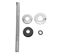 Healeved 1 Set Urinal Water Inlet Pipe - 25cm Corrugated Flexible Supply Line with Seal and Cap Replacement Part for Bathroom Restroom Plumbing Connection