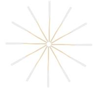 Healeved 10 Packs Precision Cotton Swabs for Face with Wooden Handles and Cotton Tips, Optimal Length for Skincare Tools, for Professional Beauty Salons at Home Skincare Routines