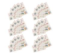 Healeved 10 Packs Soccer Temporary Tattoos for Face with Waterproof Durability and Easy Removal, Vibrant Water Transfer Printing Stickers for Boys at Sporting Celebrations and Football