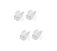 Healeved 10 Pcs Blank Mask Cat DIY Animal Masks to Paint to Draw Zombie Sublimation Faux White
