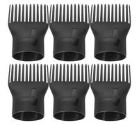 Healeved 10 Pcs Hair Dryer Comb Attachment for Styling Hair Dryer Accessory, Compact and Easy to Install Plastic Diffuser Nozzle, Lightweight Design for Home and Salon Use