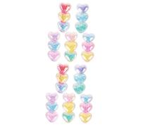 Healeved 10 pcs Quicksand Hair Clips for Sweet Accessories for Aged Charming Ornaments for School Parties Photos Skin Friendly Hair Accessories