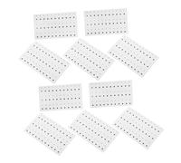 Healeved 10 Sheets Halloween Face Makeup Stickers Realistic Fake Mole Beauty Spot Decals Reusable Black Spot Temporary for Party Festival Womens Cute Halloween School Party Favors