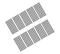 Healeved 10 Sheets of Pet Reflective 3d Scanning Markers for Motion Capture and Alignment Systems, Sturdy for Repeated Handling with Seamless Tracking of Dynamic Movements in Diverse