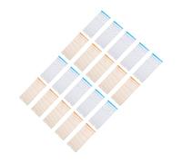 Healeved 100 Sheets Portable Attendance Time Cards Paper for Office Use, Simple and Efficient Double-Sided Recording Cards, Assorted Colour, Gift for Family and Friends in The New Year